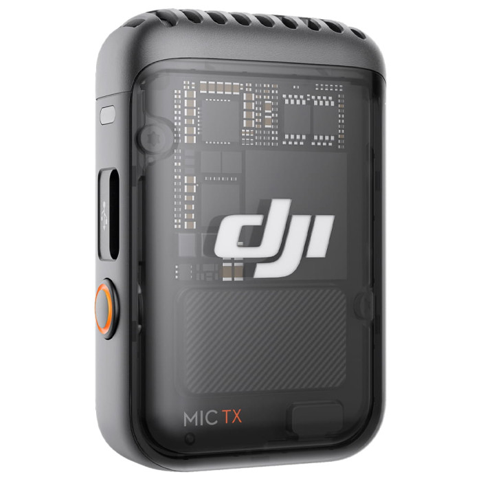 Передавач радіосистеми DJI Mic 2 Transmitter Shadow Black