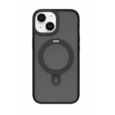 Чохол для iPhone 15 Plus - WIWU Stand Series MagSafe, Black