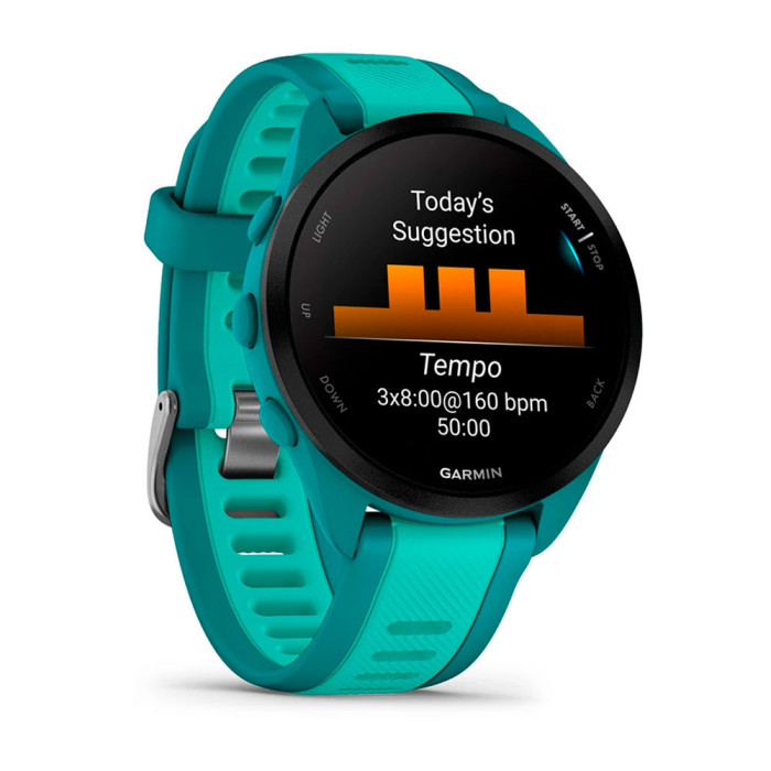 Смарт-годинник Garmin Forerunner 165 Music Turquoise/Aqua