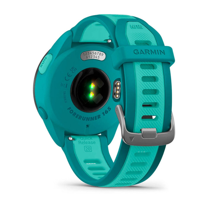 Смарт-годинник Garmin Forerunner 165 Music Turquoise/Aqua
