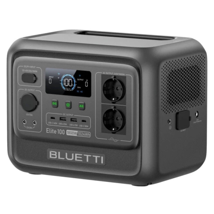 Зарядна станція Bluetti Elite 100 V2 (1024 Вт/г, 1800 Вт)