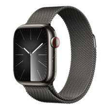 Apple Watch S9 45mm Graphite Stainless Steel, Midnight Sport Loop, LTE