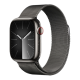 Apple Watch S9 45mm Graphite Stainless Steel, Midnight Sport Loop, LTE