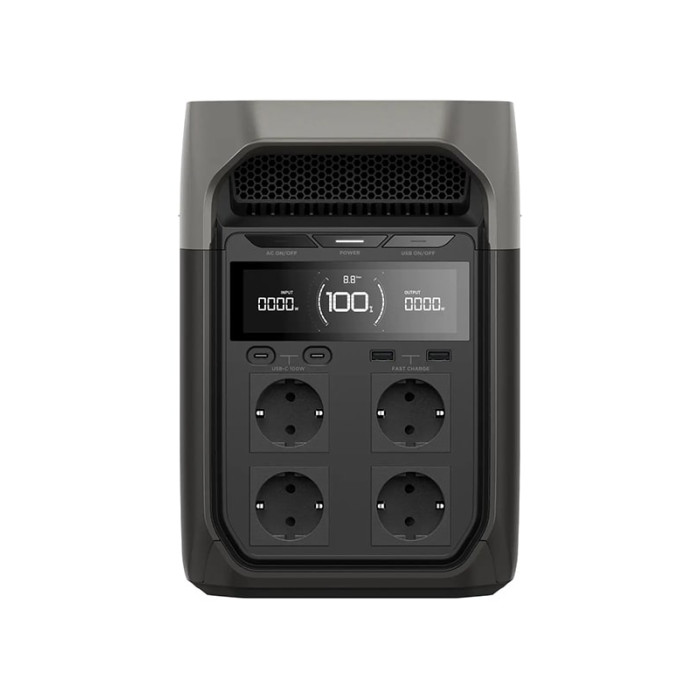 Зарядна станція EcoFlow DELTA 3 (1024 Вт/г, 1800 Вт) (UA)