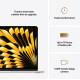 Apple Macbook Air 15 / M4 / 24Gb / 512Gb / Starlight (2025)