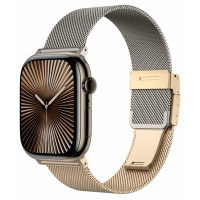 Ремінець для Apple Watch - 42/44/45/46/49mm, AmazingThing StyleFlip, Rose Gold / Titanium