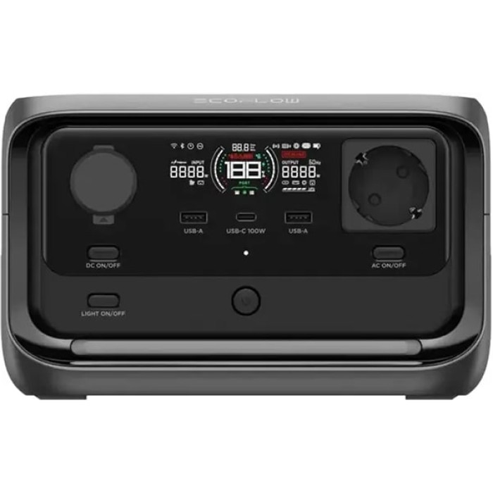 Зарядна станція EcoFlow RIVER 3 Plus (286 Вт/г, 600 Вт) (UA)