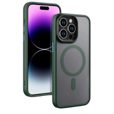 Чохол для iPhone 12 Pro Max - Colour Matt MagSafe, Green