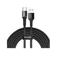Кабель USB to USB-C - Baseus, Halo Data Cable 3m, Black