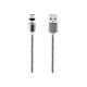 Кабель USB to microUSB - Gelius, Pro Magenta, Gray