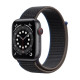 Apple Watch SE (1Gen) 44mm Space Gray, Charcoal Sport Loop, LTE