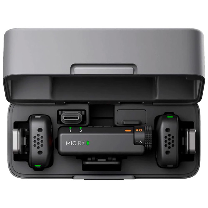 Мікрофонна радіосистема DJI Mic (2TX + 1RX + Charging Case)