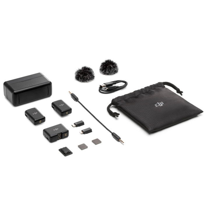 Мікрофонна радіосистема DJI Mic (2TX + 1RX + Charging Case)