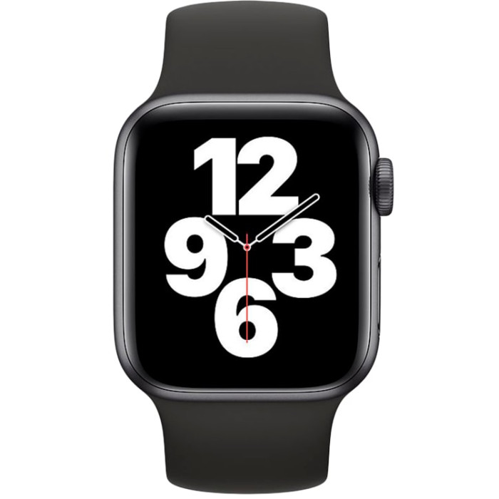 Ремінець для Apple Watch - 42/44/45/46/49mm, Apple Solo Loop, Black (Size 11)