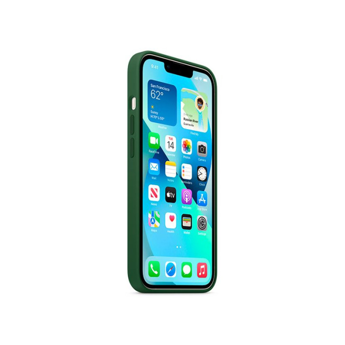Чохол для iPhone 13 - Silicone MagSafe, Clover Green (HC)