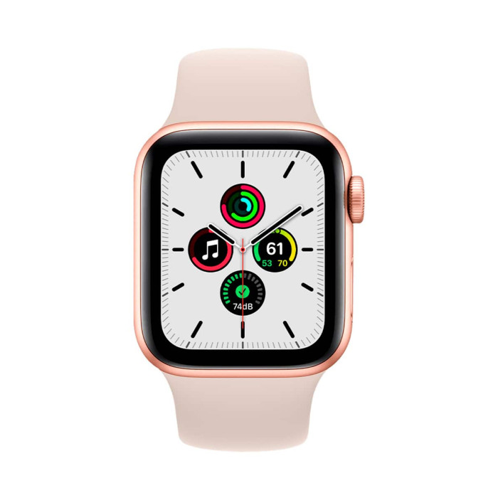 Apple Watch SE (1Gen) 44mm Gold, Starlight Sport Band