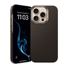 Чохол для iPhone 15 Pro Max - Benks Armor Tint Kevlar MagSafe, Gold
