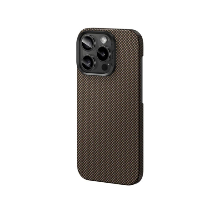 Чохол для iPhone 15 Pro Max - Benks Armor Tint Kevlar MagSafe, Gold