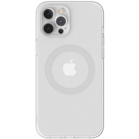 Чохол для iPhone 12 Pro Max - SwitchEasy Clear MagSafe, Silver