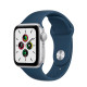 Apple Watch SE (1Gen) 44mm Silver, Abyss Blue Sport Band