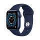 Apple Watch S6 44mm Blue, Deep Navy Sport Band Вживаний (б/в)