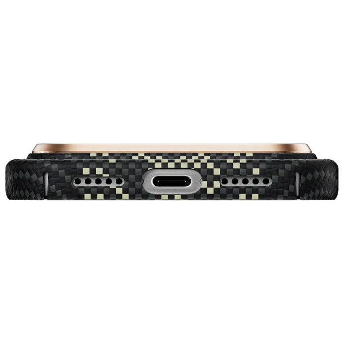 Чохол для iPhone 17 Pro / 18 Pro - Benks Armor Air Kevlar Knight MagSafe, Black