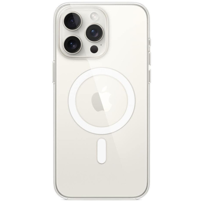 Чохол для iPhone 15 Pro Max - Basic Cutana MagSafe, Transparent