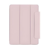 Чохол для iPad Pro 13 (2024) - Comma Rider Double Magnetic with Pen Holder Series, Pink