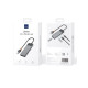 Хаб 4in1 - WIWU Linker, USB-C+UCB to USB-C+3xUSB3.0, Gray