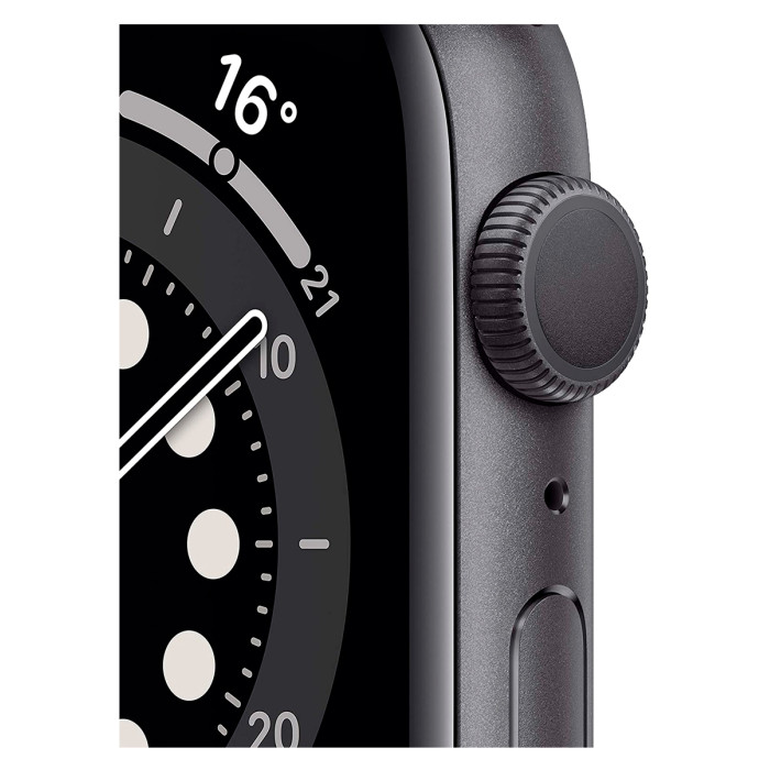 Apple Watch S6 40mm Space Gray, Black Sand Sport Band