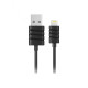Кабель USB to Lightning - IWALK, 1m, Black