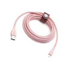 Кабель USB-C to Lightning - Belkin, (MFI) 1,5m, Pink