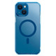 Чохол для iPhone 14 - WIWU Crystal Series MagSafe, Blue