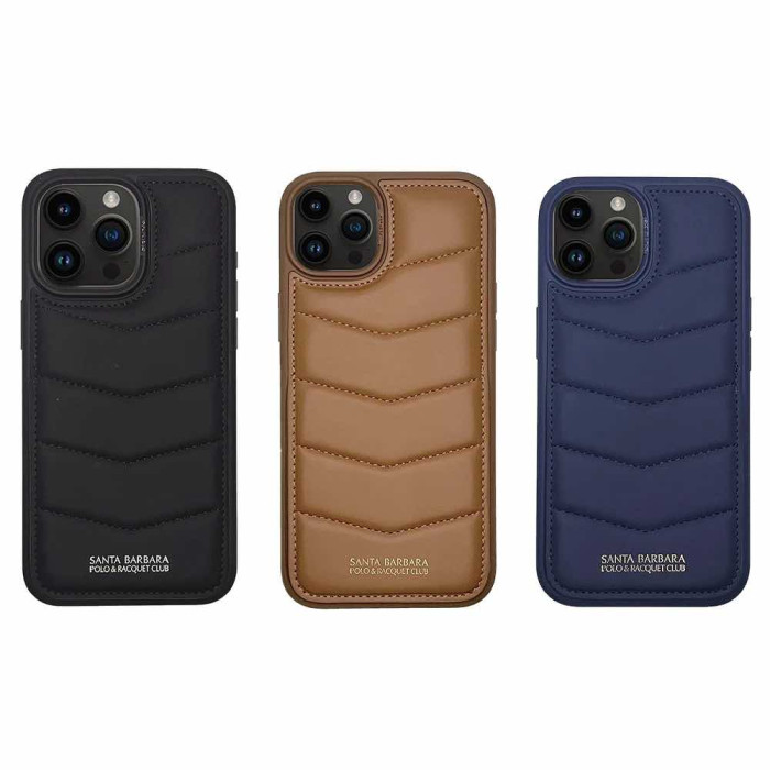 Чохол для iPhone 15 Pro Max - Santa Barbara Polo Clyde, Black