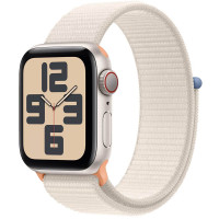 Apple Watch SE (2Gen) 40mm Starlight, Starlight Sport Loop (2023) LTE