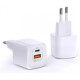 Зарядний пристрій - WIWU, Wall Charger EU Plug, 33W White