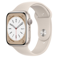 Apple Watch S8 45mm Starlight, Starlight Sport Band (M/L) Як Новий