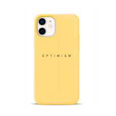 Чохол для iPhone 12/12 Pro - Pump Silicone Minimalistic, Optimism