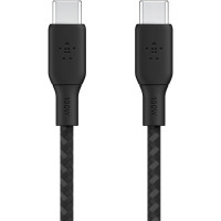 Кабель USB-C to USB-C - Belkin, Braided 100W 2m, Black