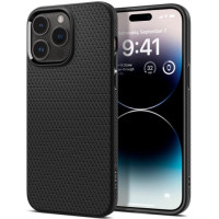 Чохол для iPhone 14 Pro Max - Spigen Liquid Air, Matte Black
