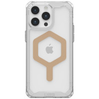 Чохол для iPhone 15 Pro Max - UAG Plyo MagSafe, Ice / Gold