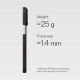Чохол для iPhone 17 Pro Max - Pitaka Aramid Edge Ultra-Slim Ink Horse Painting MagSafe, Ink Rhythm