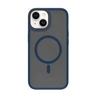 Чохол для iPhone 15 Plus - WIWU Stand Series MagSafe, Blue