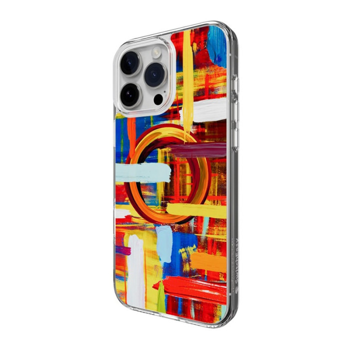 Чохол для iPhone 16 Pro Max - Switcheasy Style M Pattern Shockproof MagSafe, Painting