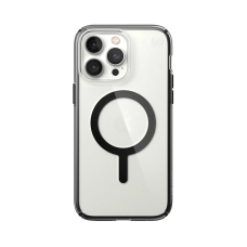 Чохол для iPhone 14 Pro - Speck Presidio Perfect-Clear With Impast Geometry MagSafe, Black