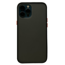 Чохол для iPhone 12 Pro Max - Matte Skin Affinity, Black