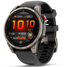 Смарт-годинник Garmin Fenix 8 Pro 47mm AMOLED Titanium with Graphite/Black