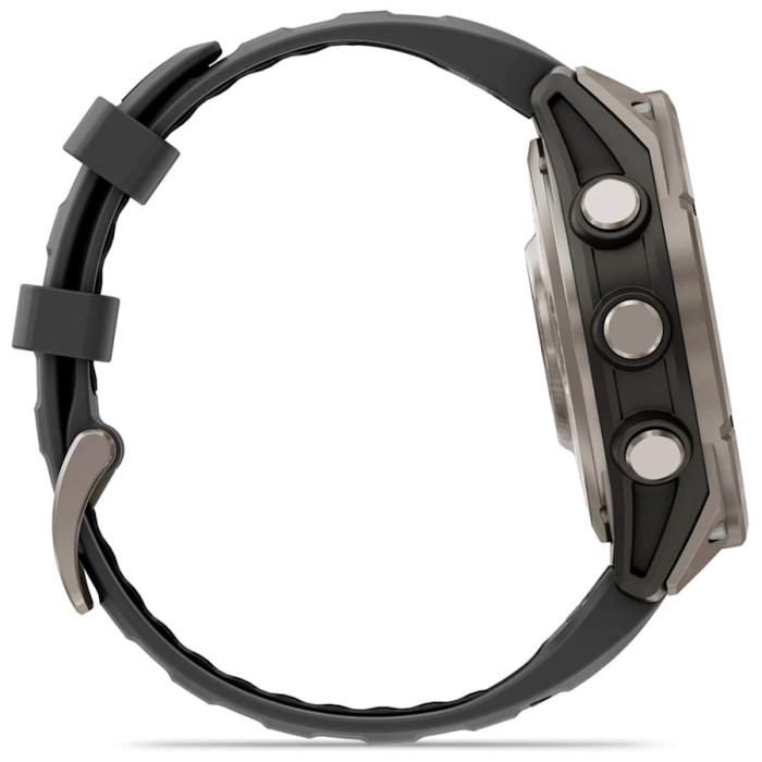 Смарт-годинник Garmin Fenix 8 Pro 47mm AMOLED Titanium with Graphite/Black