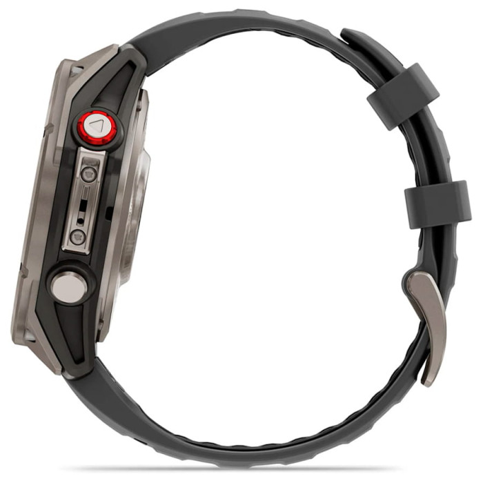 Смарт-годинник Garmin Fenix 8 Pro 47mm AMOLED Titanium with Graphite/Black