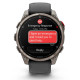 Смарт-годинник Garmin Fenix 8 Pro 47mm AMOLED Titanium with Graphite/Black